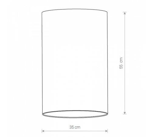 Плафон текстильный Nowodvorski Cameleon Barrel L V WH 8508