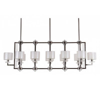 Люстра на штанге Newport 4400 4408+4/S black glossy