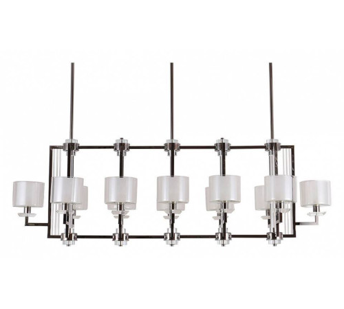 Люстра на штанге Newport 4400 4408+4/S black glossy