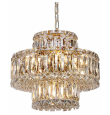 Подвесная люстра Newport 8450 8458+3/C gold
