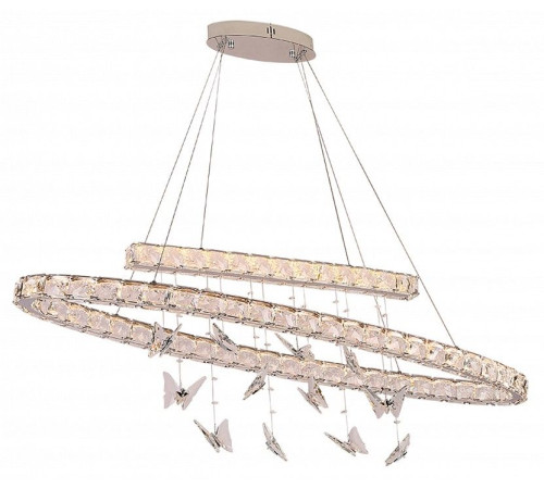 Подвесной светильник Newport 8120 8120/120 oval chrome