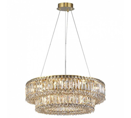 Подвесная люстра Newport 8450 8450+18/S gold
