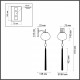 Бра Odeon Light Fiolent 5432/1W