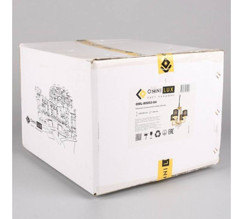 Подвесная люстра Omnilux Maranello OML-80003-04