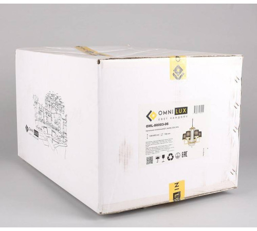 Подвесная люстра Omnilux Maranello OML-80003-06
