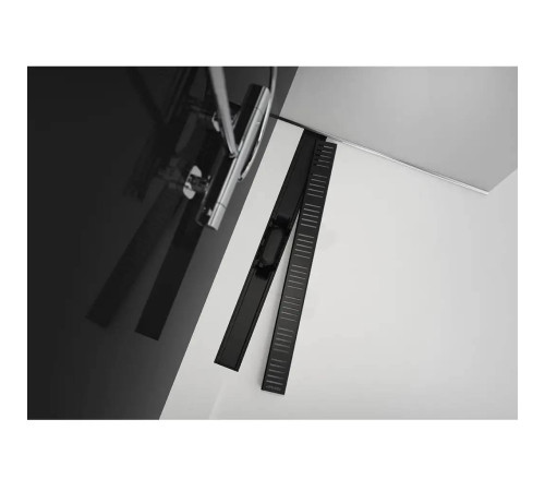 Водоотводящий желоб AlcaPlast APZ10 550 мм черный матовый APZ10BLACK-550M