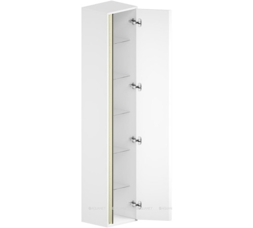 Шкаф-пенал Allen Brau ACTIVITY 35 L белый матовый/олива браш 1.34009.WM