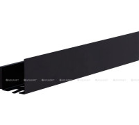 Полка Aquanet Магнум Н 500х120х100 мм с крючками черный матовый 00341533