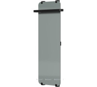 Полотенцесушитель Allen Brau INFINITY 1200х440 мм зеркало с рейлингом 2.0 и креплением черный браш 00325659