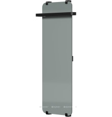 Полотенцесушитель Allen Brau INFINITY 1200х440 мм зеркало с рейлингом 2.0 и креплением черный браш 00325659