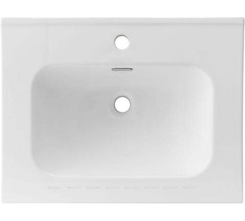 Раковина-столешница Aquanet Flat 60 белый матовый 00330429