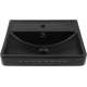 Раковина накладная Aquanet Ирис 515х415х185 мм черный матовый 00329246