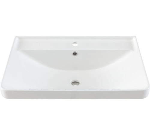 Комплект 1 Раковина керамическая накладная Aquanet Ирис 710x475x210 мм 00301804