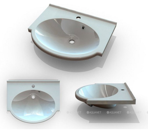 Раковина-столешница Aquanet Лайн 60 НФ-00007446