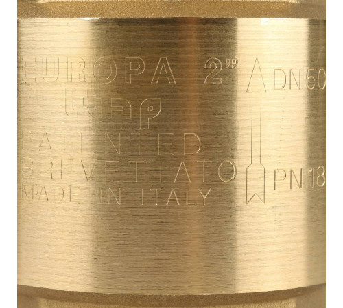 Клапан обратный пружинный Itap EUROPA 100 2 с металлическим седлом 1000200