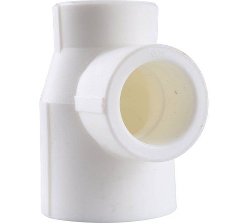 Тройник переходной Kalde 32х25х20 мм белый 3212-tio-322520