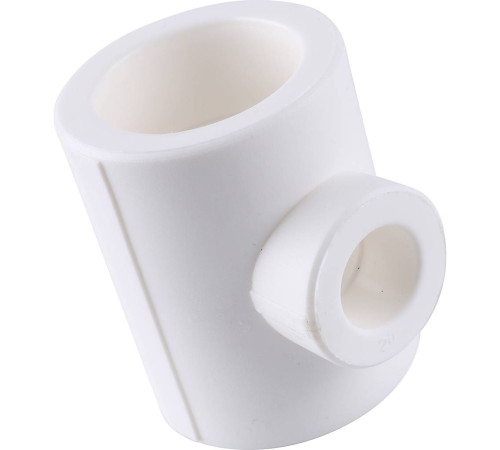 Тройник переходной Kalde 40х20х40 мм белый 3212-tio-402040