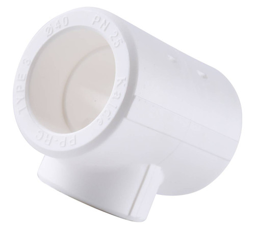 Тройник переходной Kalde 40х32х40 мм белый 3212-tio-403240