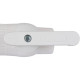 Кран шаровой Kalde комбинированный 25x3/4 наружная резьба белый 3242-vlb-250c05