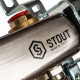 Коллекторная группа из нержавеющей стали STOUT без расходомеров 6 выходов SMS 0922 000006
