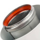 Адаптер для котла угловой 90° коаксиальный STOUT DN 60/100 (Vaillant, Protherm) SCA-6010-230190
