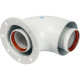 Адаптер для котла угловой 90° коаксиальный STOUT DN 60/100 (Bosch, Buderus) SCA-6010-240190