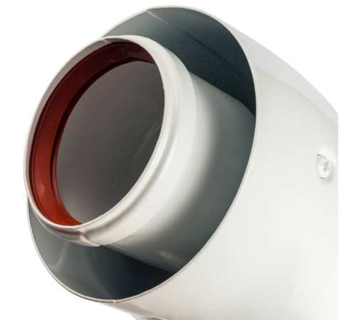 Адаптер для котла угловой 90° коаксиальный STOUT DN 60/100 (Bosch, Buderus) SCA-6010-240190