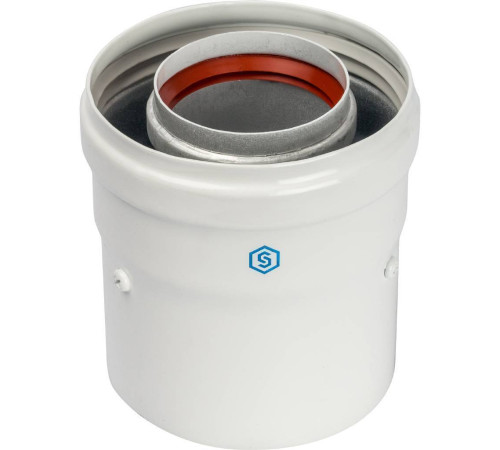 Адаптер для котла вертикальный коаксиальный STOUT DN 60/100 (Vaillant, Protherm) SCA-6010-230100
