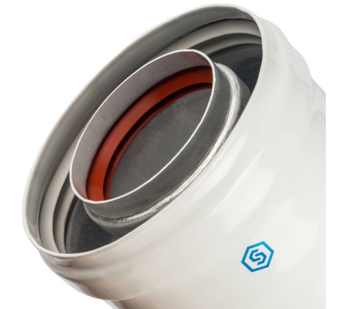 Адаптер для котла вертикальный коаксиальный STOUT DN 60/100 (Vaillant, Protherm) SCA-6010-230100
