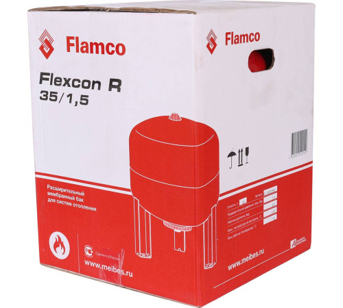 Расширительный бак Flamco Flexcon R 35 л 6 бар 16037RU