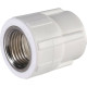 Муфта комбинированная Политэк PP-R 20х1/2 ВР белая 9100002012