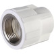 Муфта комбинированная Политэк PP-R 20х3/4 ВР белая 9100002034