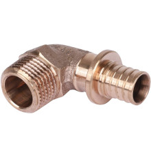 Угольник-переходник REHAU RAUTITAN RX+ 16-R 1/2 наружная резьба бронза 14563471001