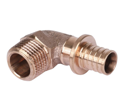 Угольник-переходник REHAU RAUTITAN RX+ 16-R 1/2 наружная резьба бронза 14563471001