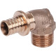 Угольник-переходник REHAU RAUTITAN RX+ 16-R 1/2 наружная резьба бронза 14563471001