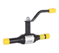 Кран шаровой стальной BROEN Ballomax DN 15 PN 40 полнопроходной под приварку с рукояткой 585455
