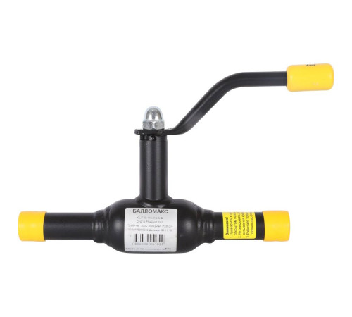 Кран шаровой стальной BROEN Ballomax DN 15 PN 40 полнопроходной под приварку с рукояткой 585455
