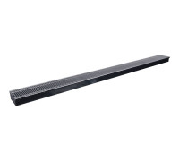 Конвектор внутрипольный STOUT SCN 80х190х2400 мм с роликовой решеткой SCN-1100-0819240