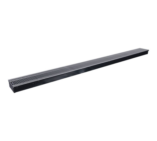 Конвектор внутрипольный STOUT SCN 80х190х2400 мм с роликовой решеткой SCN-1100-0819240