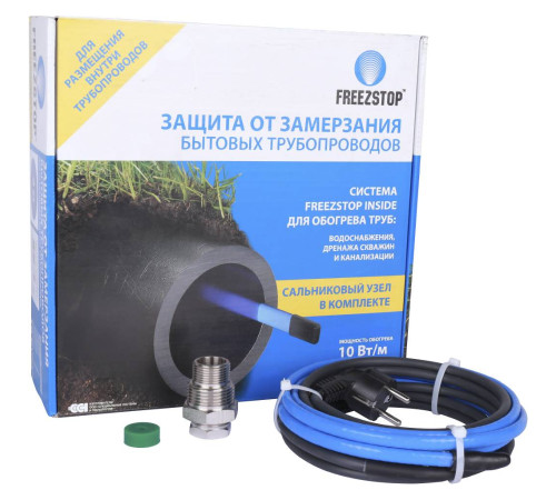 Секция нагревательная Теплолюкс Freezstop Inside-10-2 саморегулирующаяся 2 м 100035650300