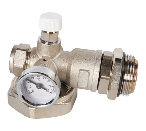 Насосно-смесительный узел STOUT SDG-0120 с байпасом без насоса SDG-0120-002000