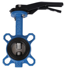 Затвор дисковый поворотный Tecofi VPI4449 DN 50 PN 16 межфланцевый диск нержавеющая сталь VPI4449-02EP0050