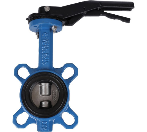 Затвор дисковый поворотный Tecofi VPI4449 DN 50 PN 16 межфланцевый диск нержавеющая сталь VPI4449-02EP0050