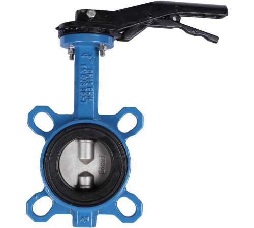 Затвор дисковый поворотный Tecofi VPI4449 DN 65 PN 16 межфланцевый диск нержавеющая сталь VPI4449-02EP0065