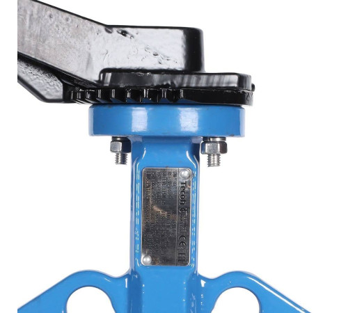 Затвор дисковый поворотный Tecofi VPI4449 DN 80 PN 16 межфланцевый диск нержавеющая сталь VPI4449-02EP0080