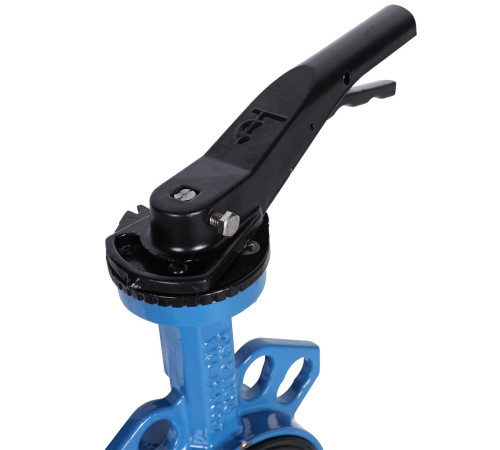 Затвор дисковый поворотный Tecofi VPI4449 DN 80 PN 16 межфланцевый диск нержавеющая сталь VPI4449-02EP0080