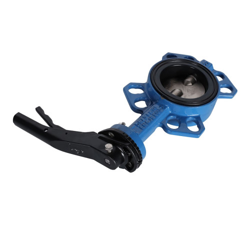 Затвор дисковый поворотный Tecofi VPI4449 DN 80 PN 16 межфланцевый диск нержавеющая сталь VPI4449-02EP0080