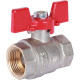 Кран шаровой ROMMER 3/4 ВР/ВР ручка бабочка RBV-0003-0110220