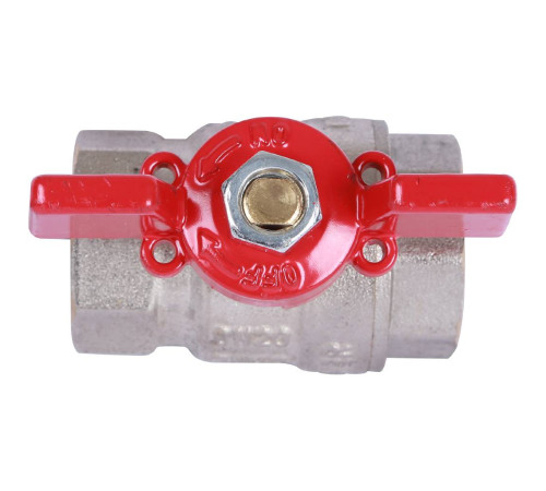 Кран шаровой ROMMER 3/4 ВР/ВР ручка бабочка RBV-0003-0110220