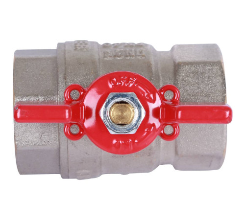 Кран шаровой ROMMER 1 ВР/ВР ручка бабочка RBV-0003-0110225